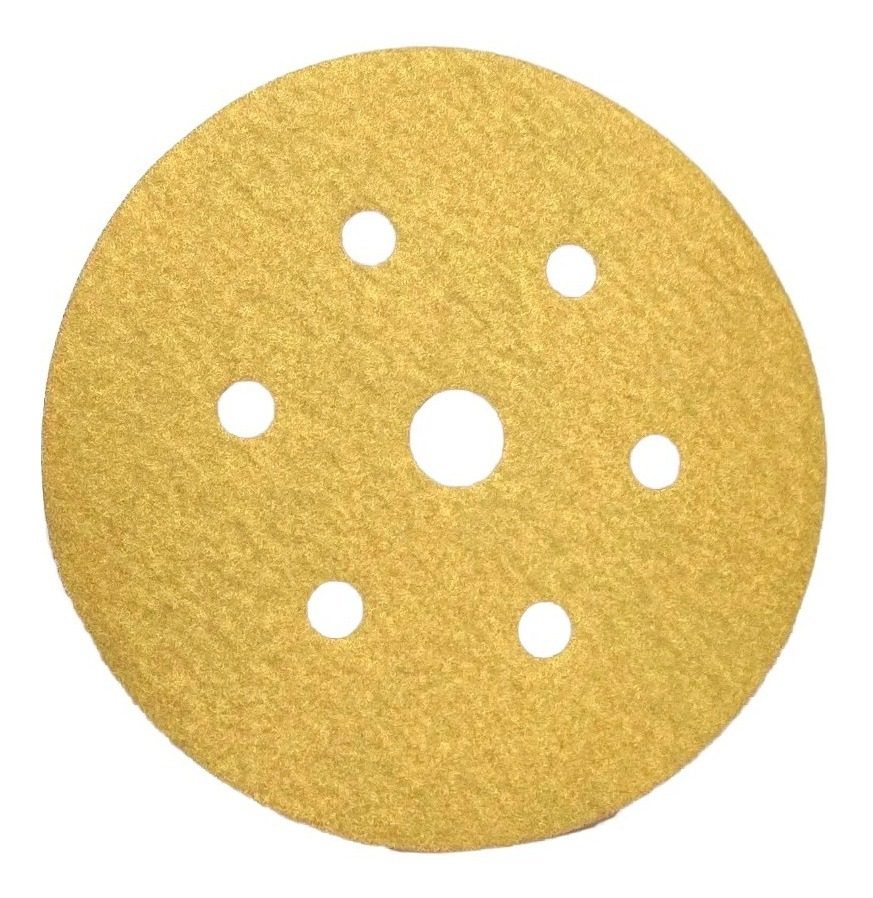 Disco 125 Mm Lija Orbital Rapifix Grano 40 X Unidad