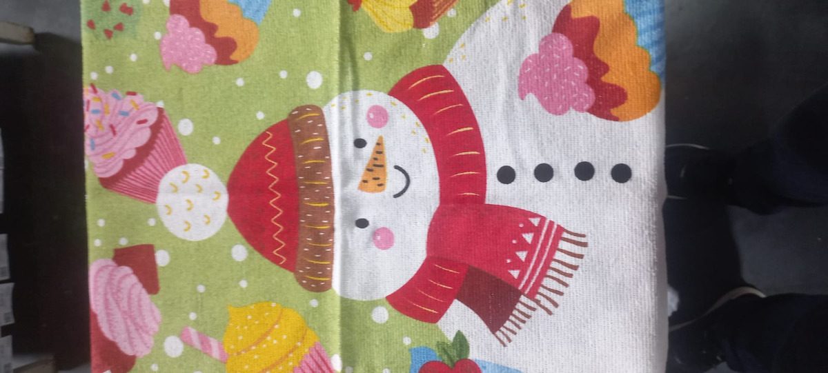 Repasador Prata Navideño 45x65 100% Algodón ¡super Bonitos! - 3