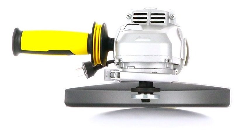Amoladora Electrica 9   2300 Watts Barovo C/mango Giratorio Amarillo 50hz - 1