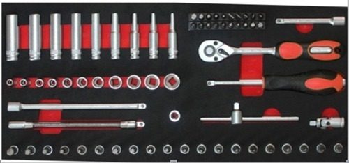 Gabinete C/rueda + Cajón 6 Bandejas + Set Herramientas Udovo - 2