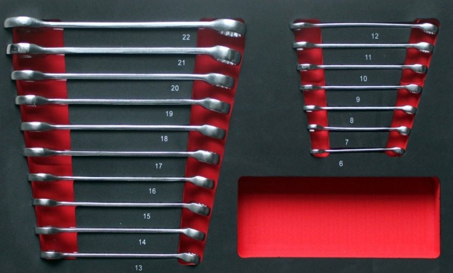 Gabinete C/rueda + Cajón 6 Bandejas + Set Herramientas Udovo - 3