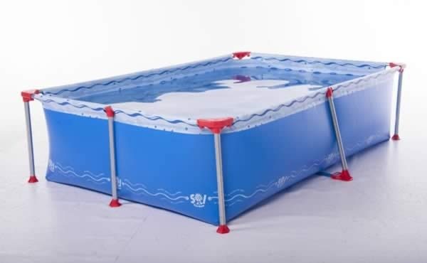Pileta De Lona Sol De Verano 250 250x165x065 2700 Lts Celeste