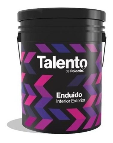 Enduido Interior Exterior Polacrin Talento 4 Lts Premium - 1