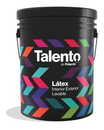 Latex Interior Exterior Polacrin Talento 20 Lts Premium Blanco