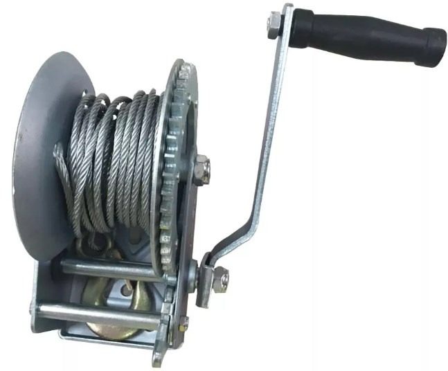 Malacate Manual Reforzado 725 Kg Cable 10 Metros Mmw-725