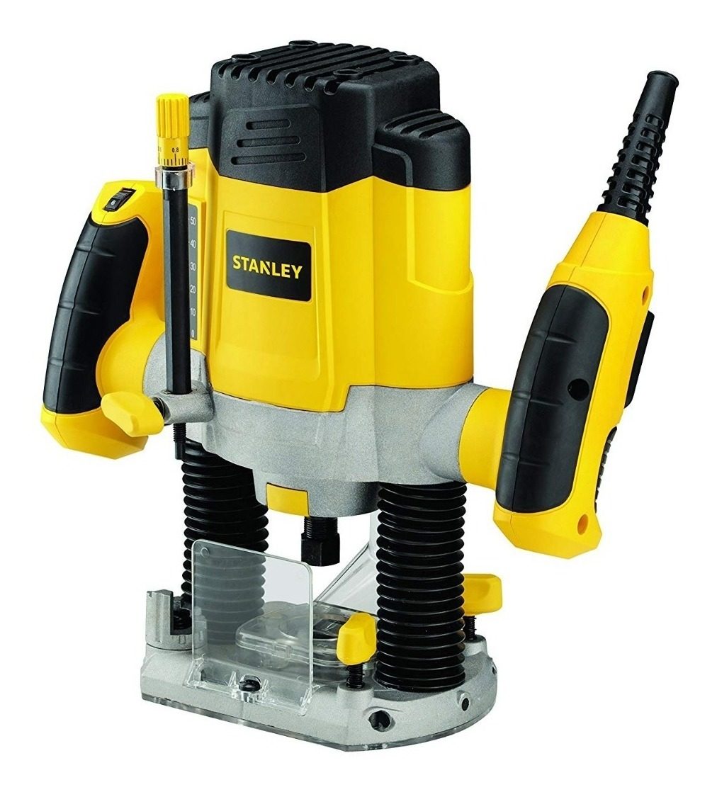 Fresadora / Rebajadora Stanley 1200w Mordaza 6 - 6,35 - 8mm