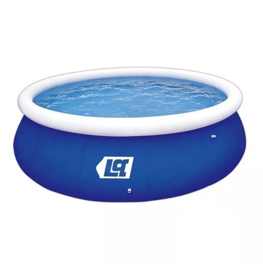 Pileta Lona Inflable 300x76cm + Inflador Lusqtoff Lq Lq-pool