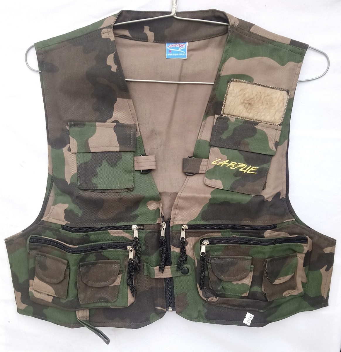 Chaleco Pesca Corto Mosquero Camuflado Larpue