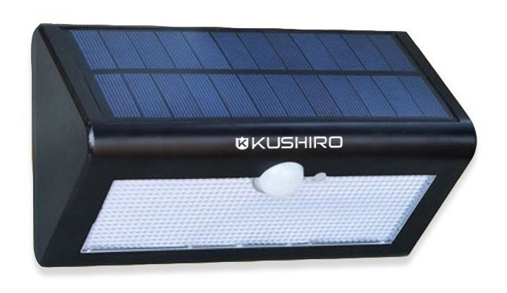 Reflector Solar P/ Exterior Con Detec.mov. 18led 600lumens Negro Blanco