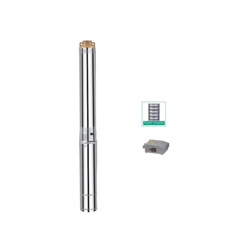 Electrobomba Sumergible Pozoprof. 1,5hp 13etapas Altura 112m