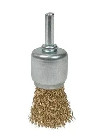 Cepillo Brocha 17mm Con Espiga Para Taladro