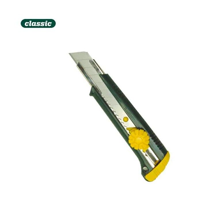 Cutter Plastico H.â  18 Mm. Traba A Rueda C118