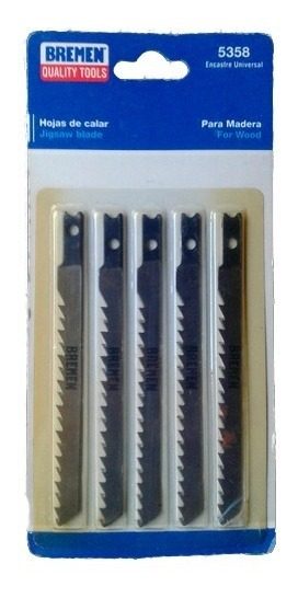 Hojas Para Calar Madera U101d Encastre Universal Bremen 5358