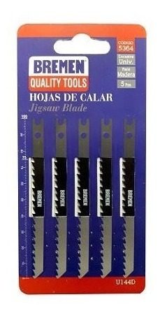 Hojas Para Calar Madera U144d Encastre Universal Bremen 5364
