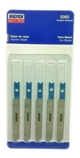 Hojas Para Calar Metal U118g Encastre Universal Bremen 5362