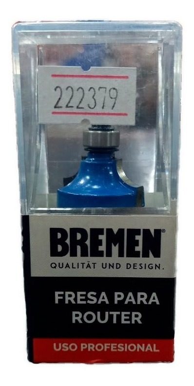 Fresa Para Router (redondea Esquinas) 1/4 X 1/2  Bremen 5176