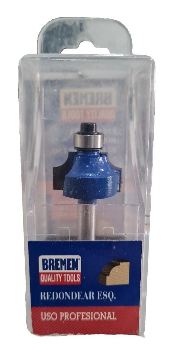Fresa Para Router (redondear Esquinas) 1/4 X 3/8 Bremen 5182 - 1