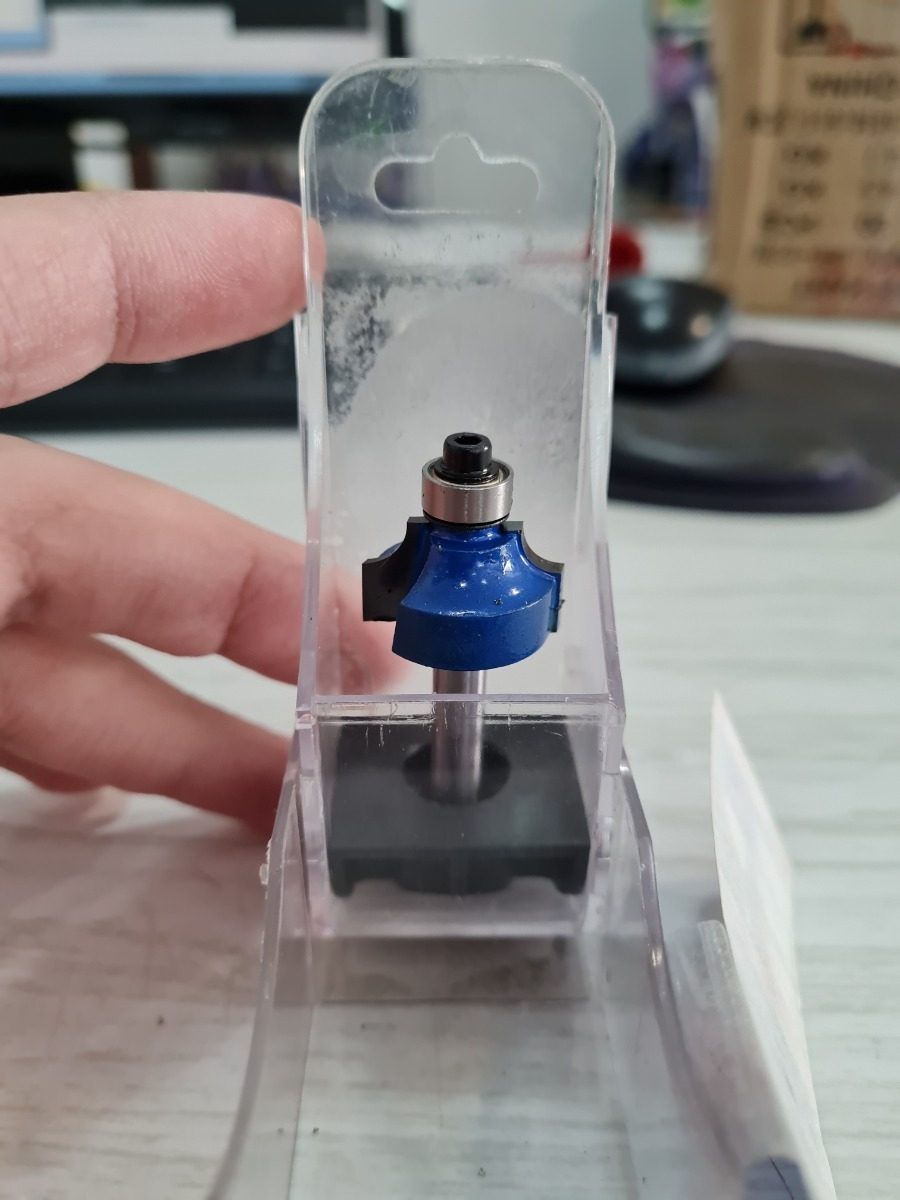 Fresa Para Router (redondear Esquinas) 1/4 X 3/8 Bremen 5182 - 2