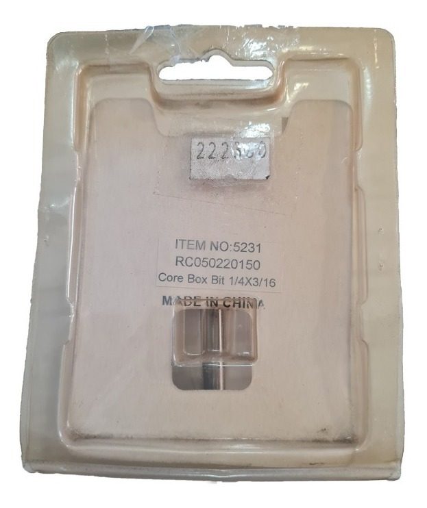 Fresa Para Router (media Caña) Madera 1/4 X 3/16 Bremen 5231 - 2