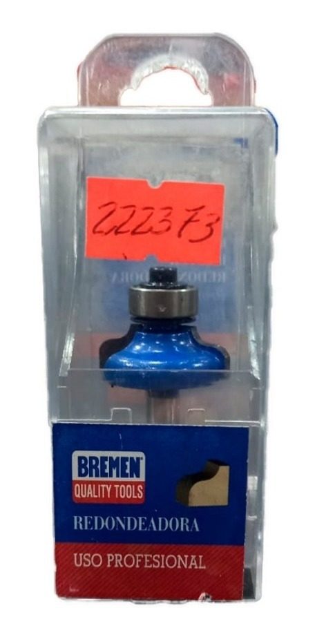 Fresa Para Router (redondeadora) 1/4 X 1/2 Bremen 5186