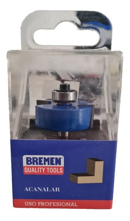 Fresa Para Router (acanaladora) 1/4 X 1/2 Bremen 5336 - 2