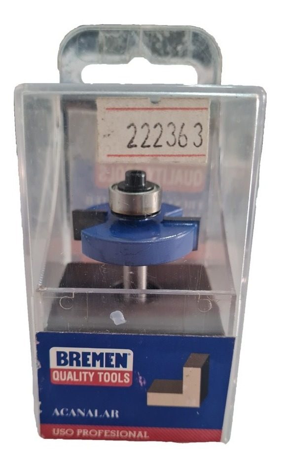 Fresa Para Router (acanaladora) 1/4 X 5/16 Bremen 5334 - 1