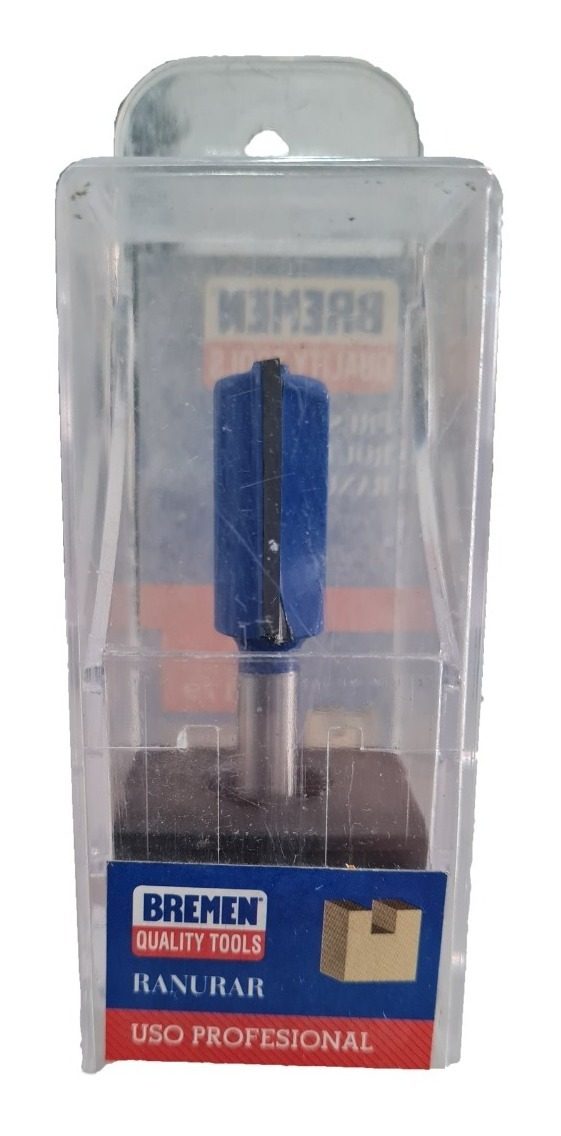 Fresa Para Router Recta (ranuradora) 1/4 X 1/2 Bremen 5179 - 1