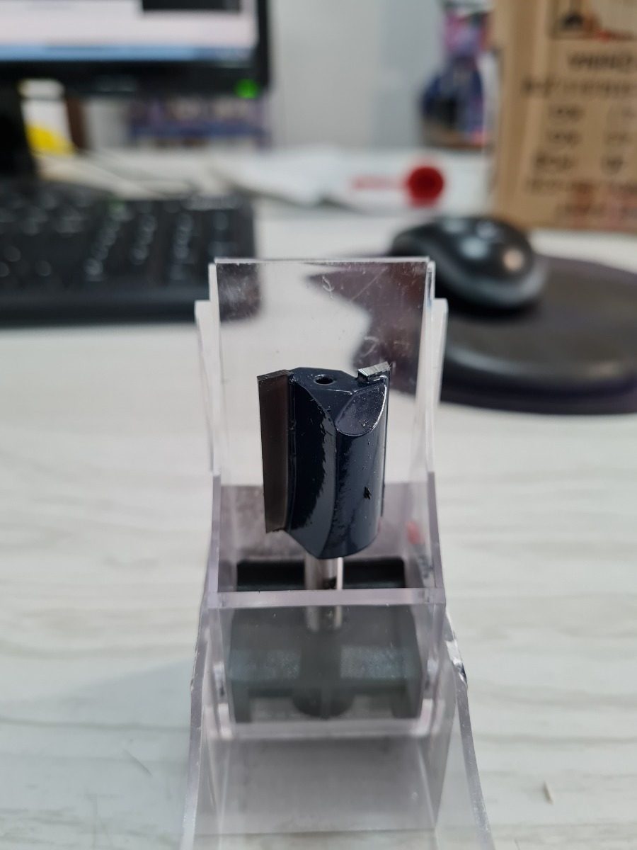 Fresa Para Router Recta (ranuradora) 1/4 X 3/4 Bremen 5229  - 2