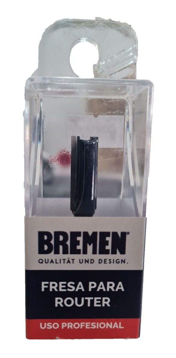 Fresa Para Router Recta (ranuradora) 1/4 X 3/8 Bremen 5180 - 1