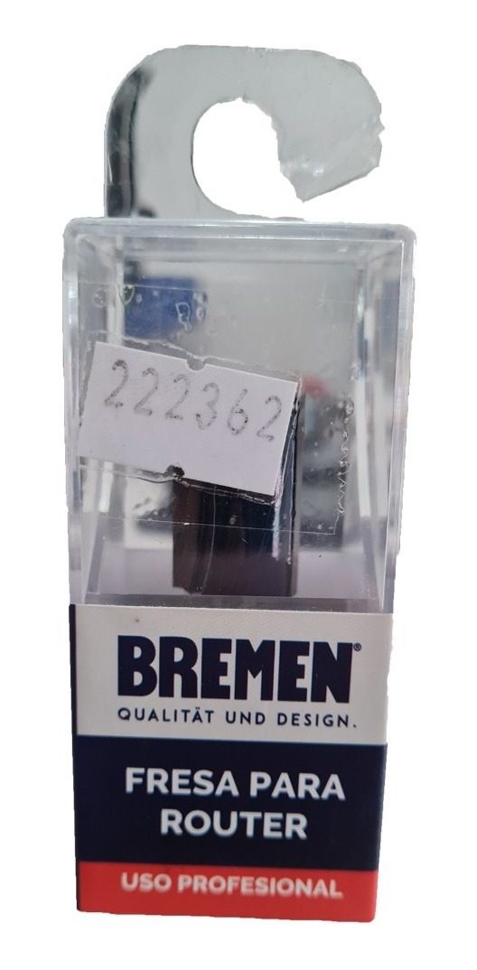 Fresa Para Router Recta (ranuradora) 1/4 X 5/8 Bremen 5228 - 1