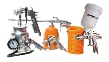 Kit Accesorios Compresor 5 Pzas Aa-5000k Lusqtoff