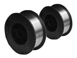 Rollo Alambre De Acero Flux 0,8 P/ Soldar Lqflux085 Luqstoff