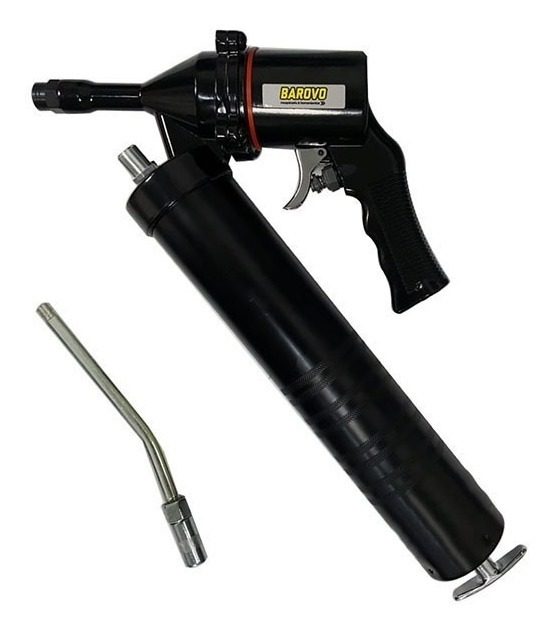Engrasadora Neumática de 400 cc con Manguera Flexible – 90 PSI y Entrada de 1/4"