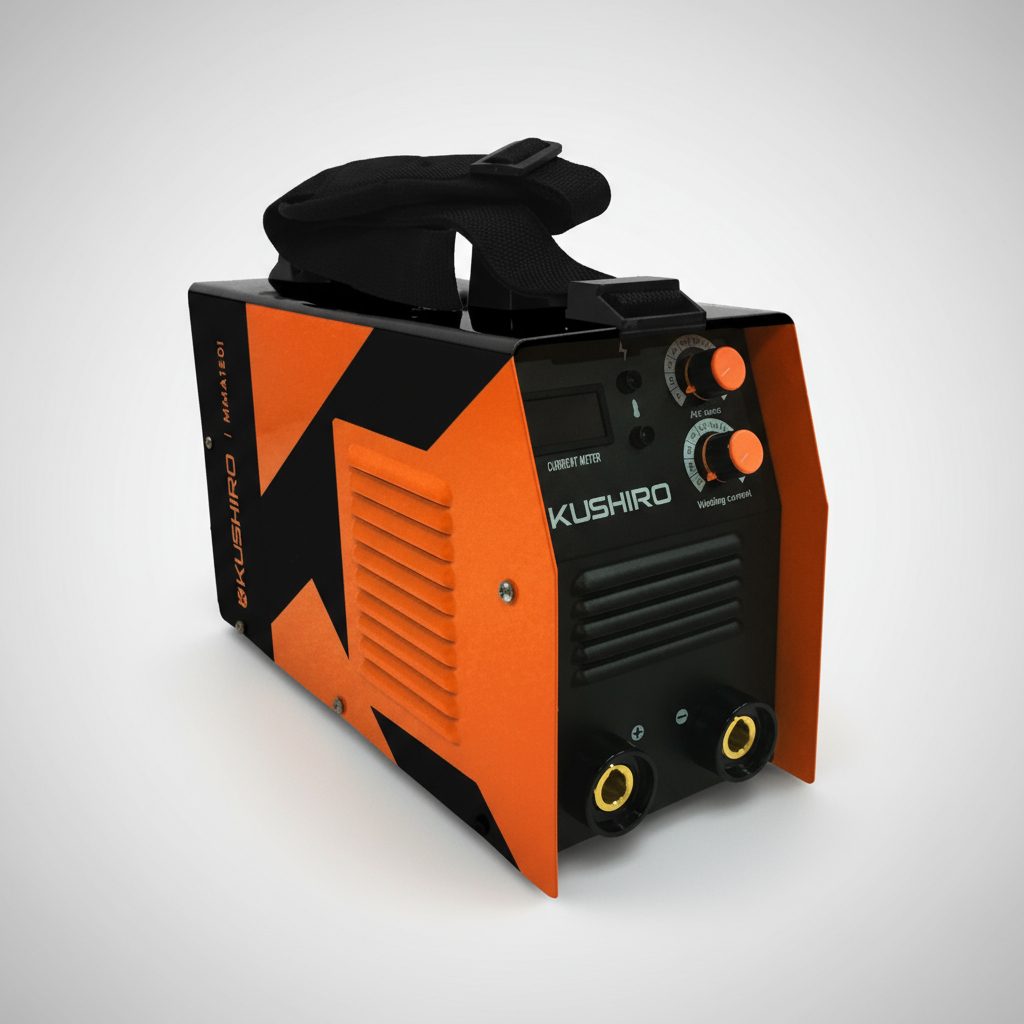 Soldadora Inverter Digital 160a Igbt Kushiro Mma 160l Naranja