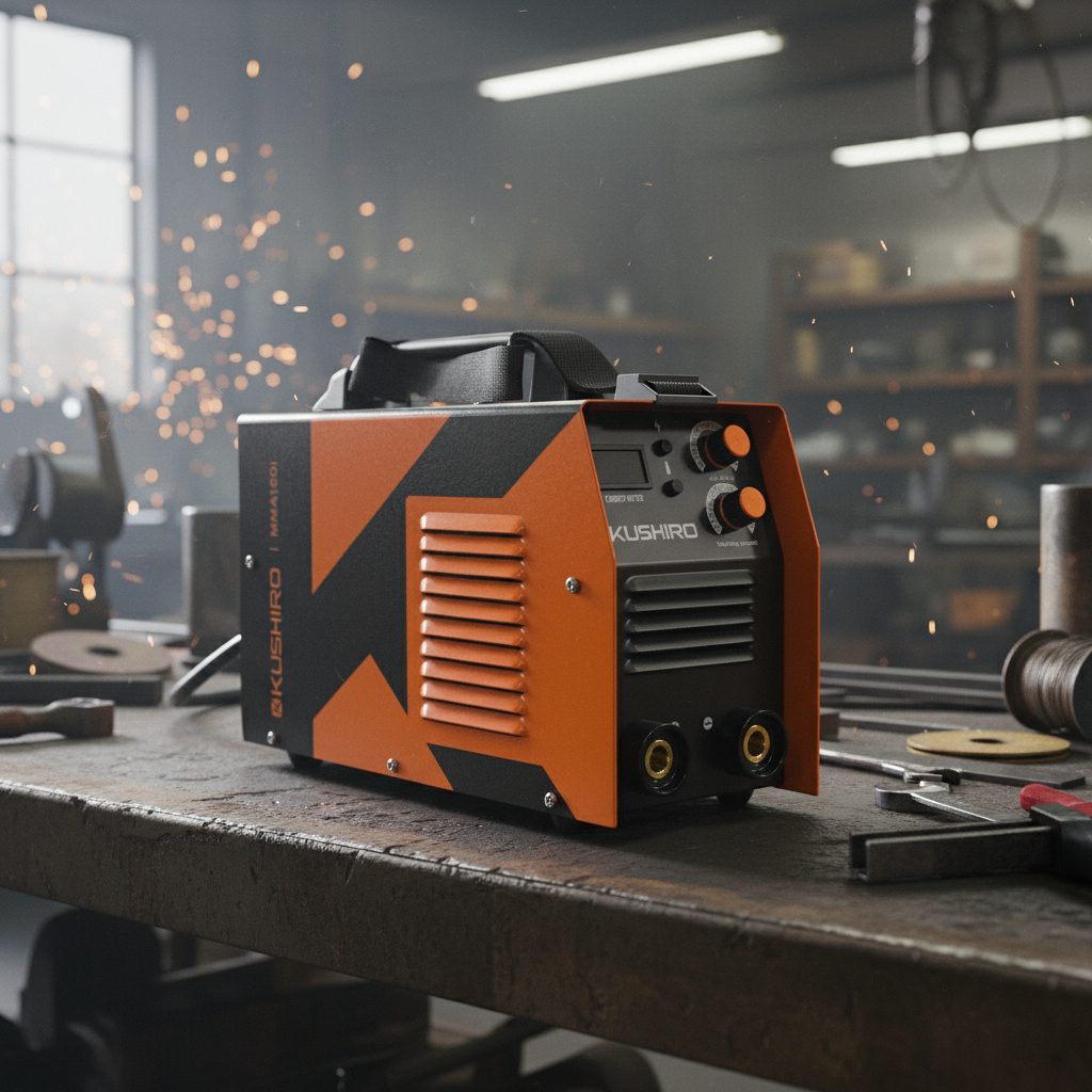 Soldadora Inverter Digital 160a Igbt Kushiro Mma 160l Naranja - 3
