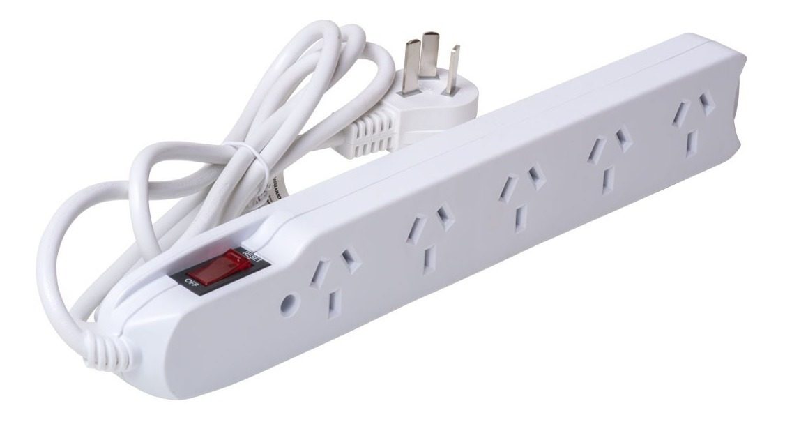 Prolongador Multiple 5 Tomas 1,5m Pl5t Etheos Blanco - 1