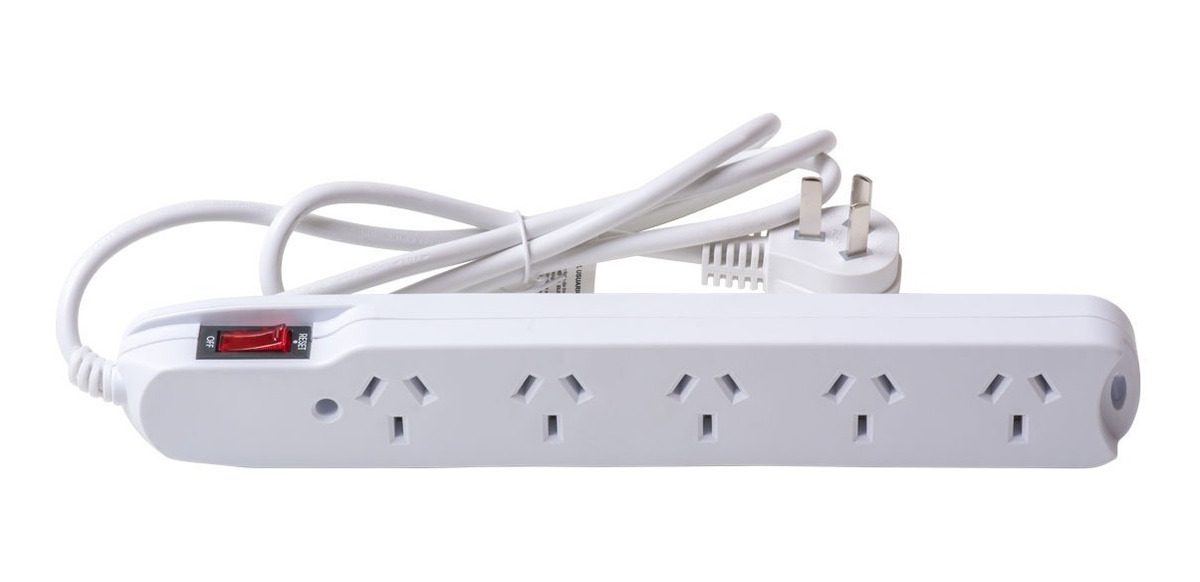 Prolongador Multiple 5 Tomas 1,5m Pl5t Etheos Blanco - 2