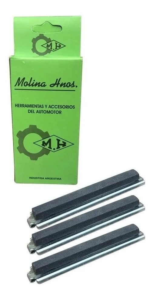 Juego De Piedras Para Bruñidor De Cilindros Molina Hermanos