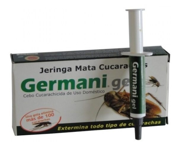Cebo Jeringa Mata Cucarachas En Gel 5gr Germani