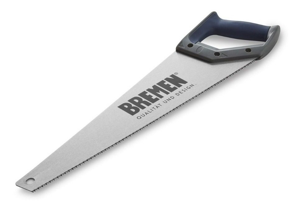 Serrucho Madera Carpintero 18  Doble Filo 450mm Bremen 3380