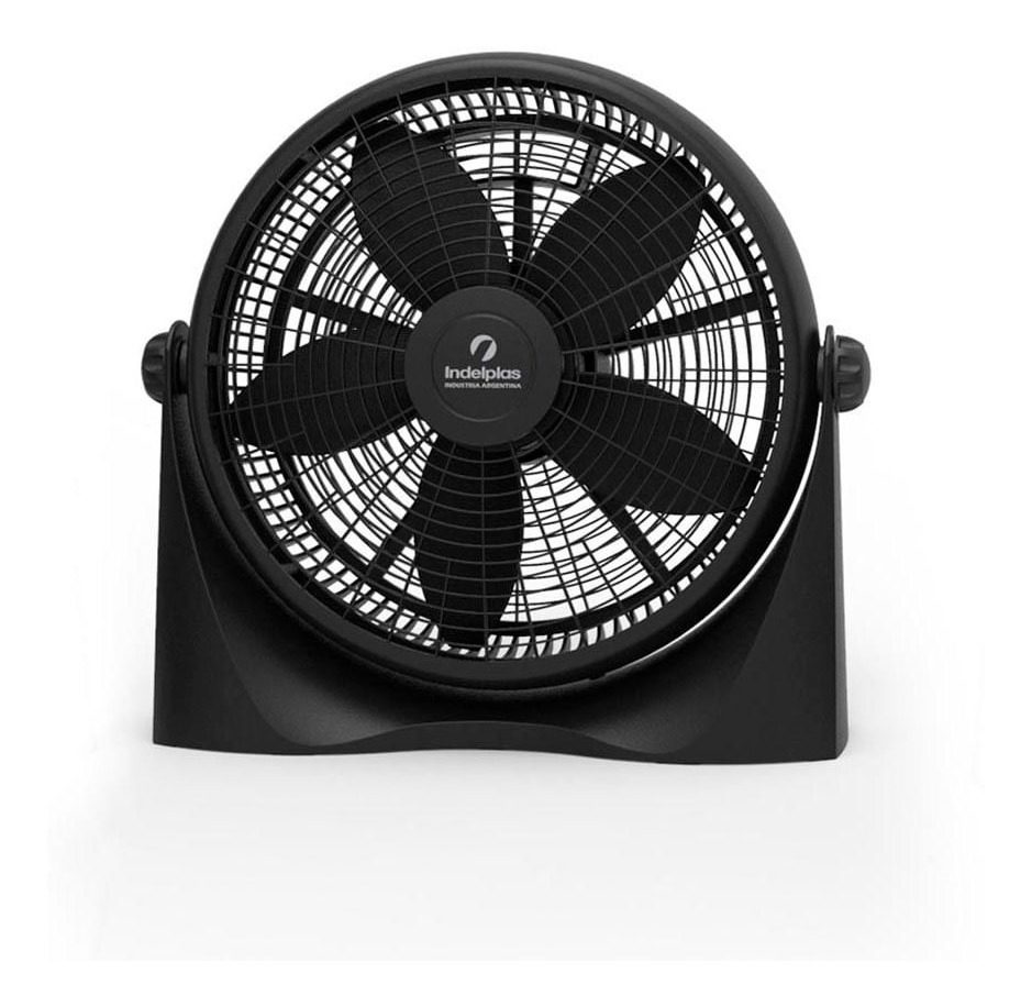 Turbo Ventilador Pared/piso 16  60w Indelplas Azul Negro Plástico