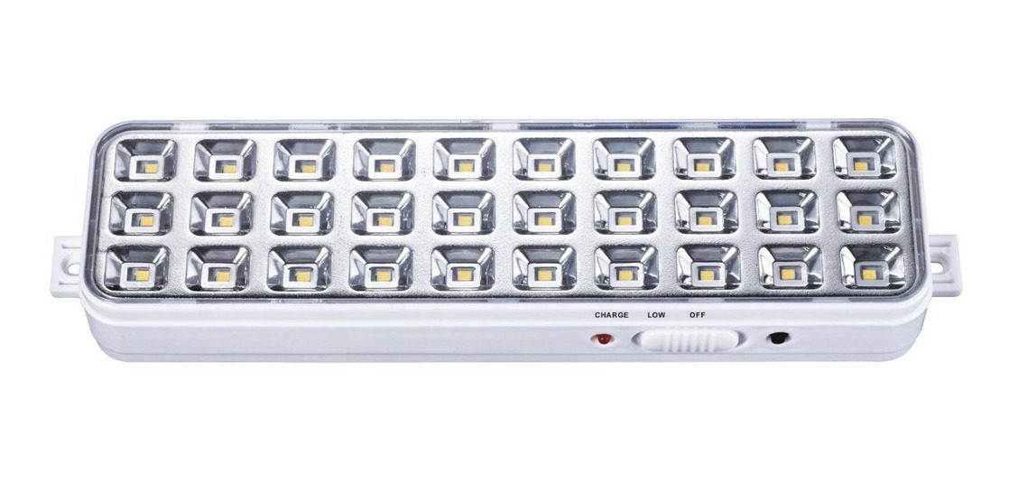 Luz Led De Emergencia - 30 Leds 6500k Etheos Blanco