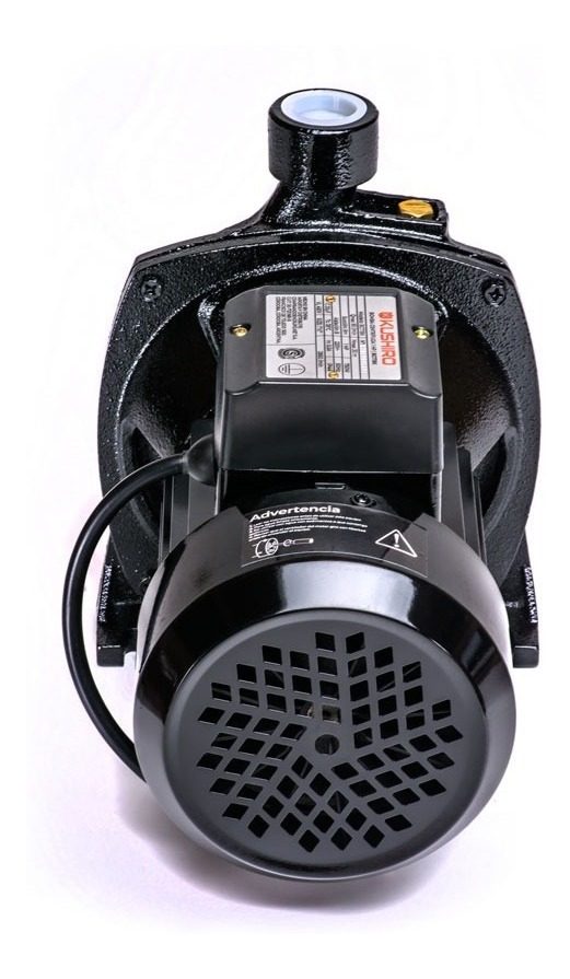 Bomba Centrifuga 1hp Altura 30m 1puLG - Turbina Bronce Negro Monofásica - 2