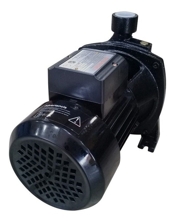 Bomba Centrifuga 1hp Altura 30m 1puLG - Turbina Bronce Negro Monofásica - 4