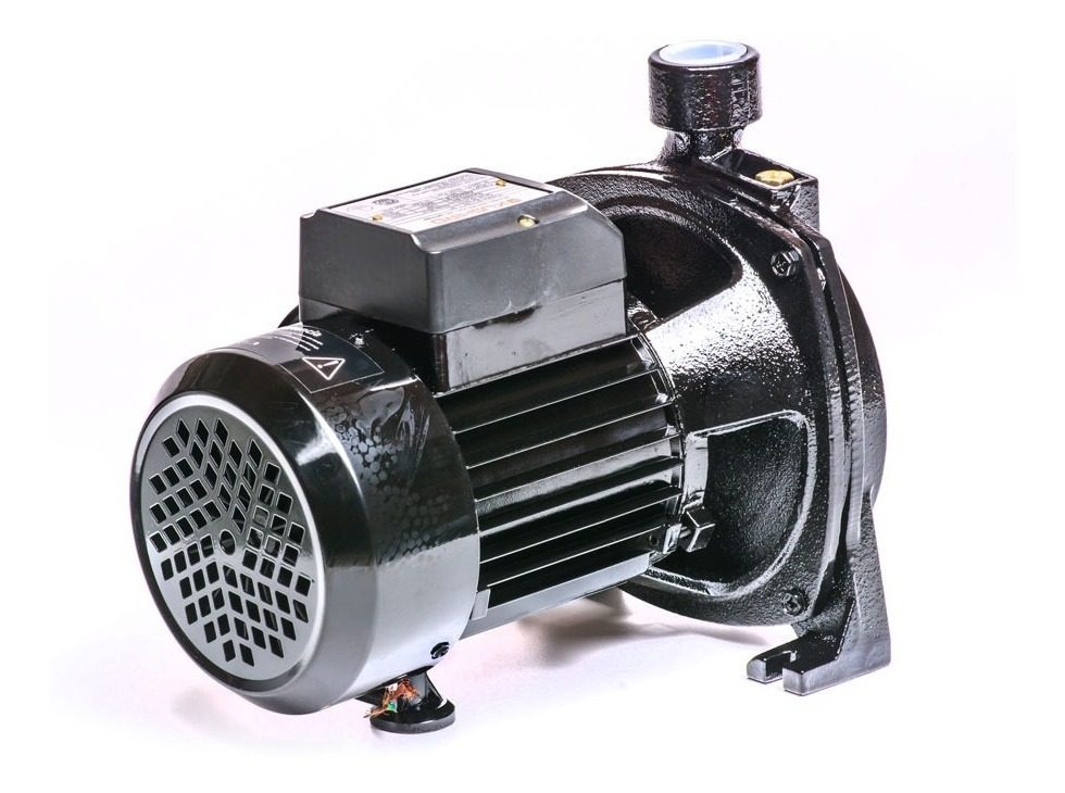 Bomba Centrifuga 1hp Altura 30m 1puLG - Turbina Bronce Negro Monofásica - 6