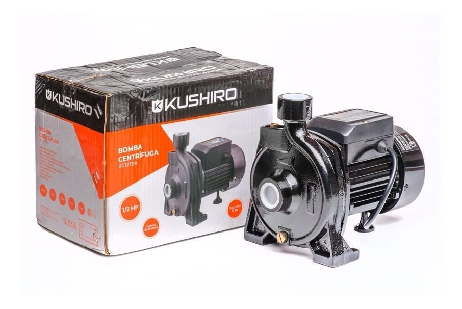 Bomba Centrifuga 1/2hp Altura 18m 1puLG - Turbina Bronce Negro Monofásica - 3