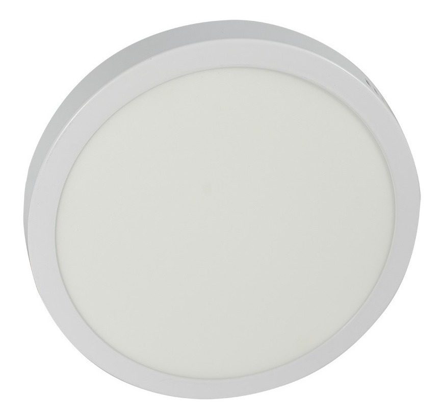 Plafon Led Frio 18w 1500lm Redondo Interior Exterior 225x28m Blanco - 1
