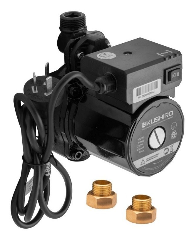 Electrobomba Pres 100w C/conec Br Y Sensor Flujo- 2 Baños