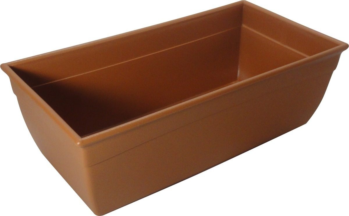 Maceta Plastica Jardinera D/color 20cm X 7cm Beruplast X Und Varios Jardinera - 1