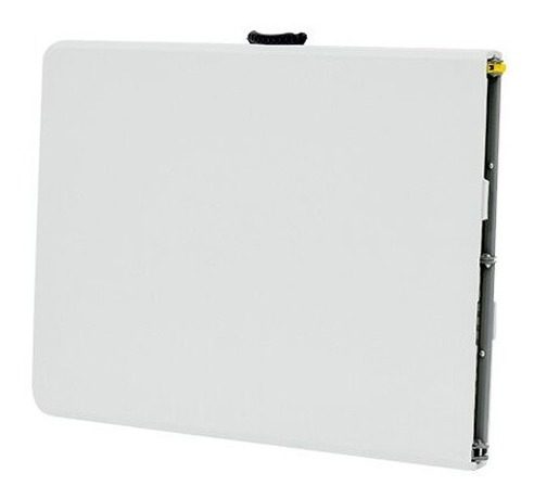 Mesa Plegable Jardín Camping Hdpe Plastic 180x70x74 Kushiro  Blanco - 3